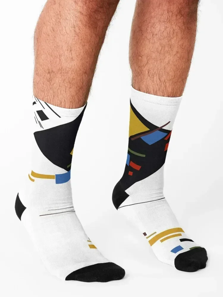 Геометрический абстрактный мужской козырек # 9. Носки для бега мужские хлопковые