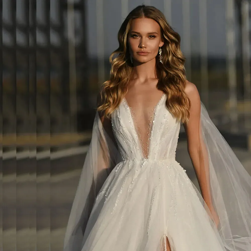 Элегантный женский сексуальный корсет с глубоким V-образным вырезом иллюзией
