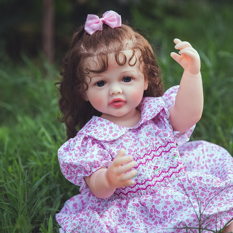 

Hoomai Realistic Betty Baby 22 '' Full Silicone Body Lifelike Reborn Dolls For Children Birthday Gift Toy