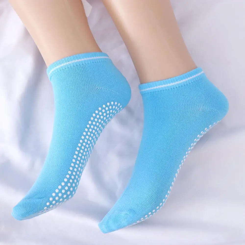 Спортивные 1-парные дышащие противоскользящие быстросохнущие носки-тапочки