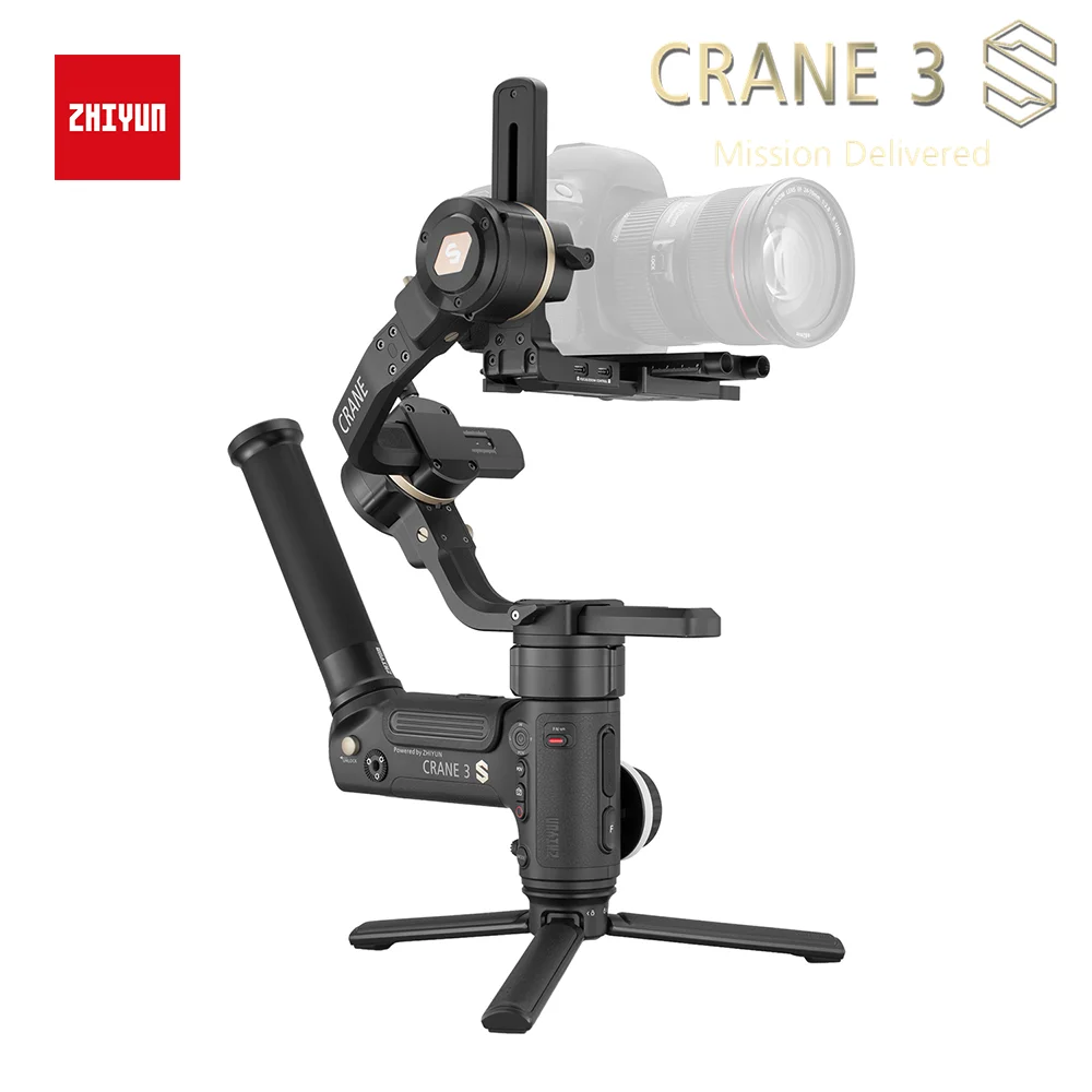 

ZHIYUN Crane 3S S-E 3-осевой стабилизатор для камеры ручной карданный беспроводной FHD 1080P передача изображений для камеры Canon Nikon DSLR