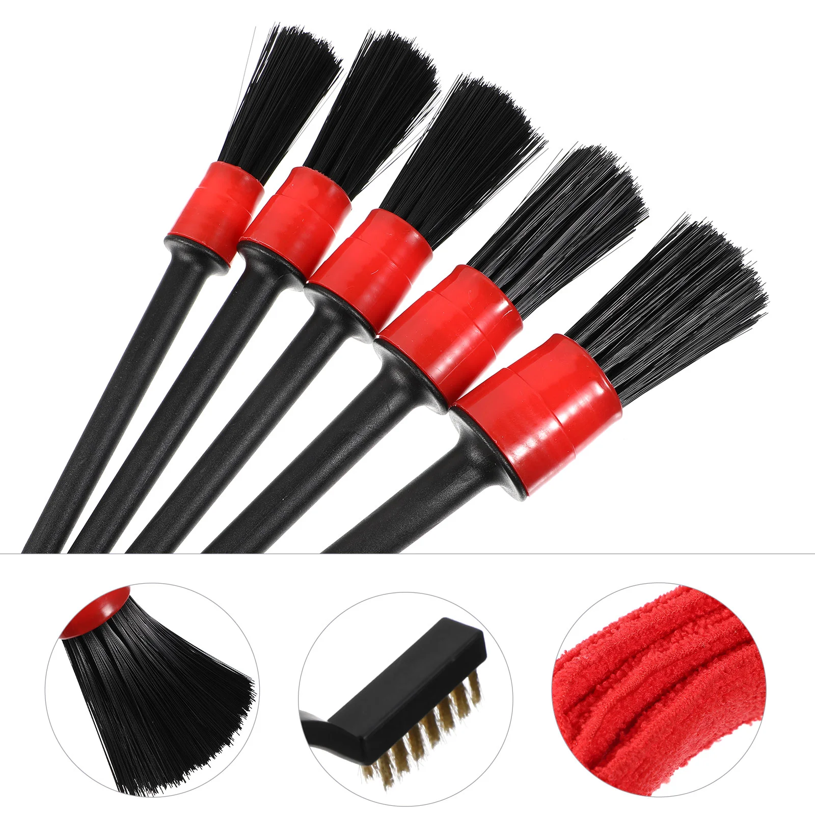

Pcs Brush Durable Premium Professional Prime Detailing for Auto Truck Car