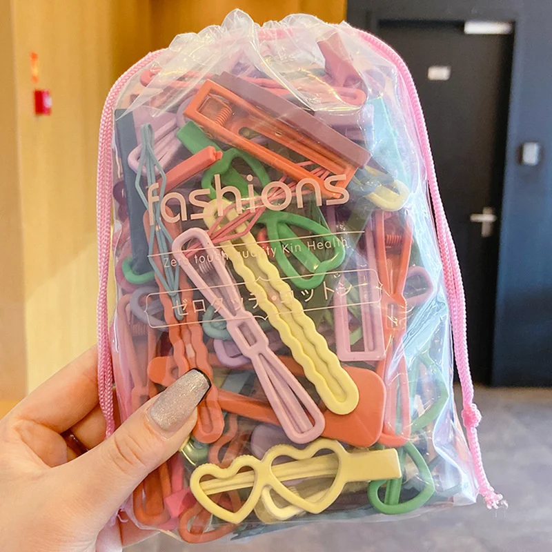 

Simple Hairpin Girl Side Headdress Bangs Broken Beauty Forever Cute Hair Fashion Anime Jewelry For Braids Women Accessories