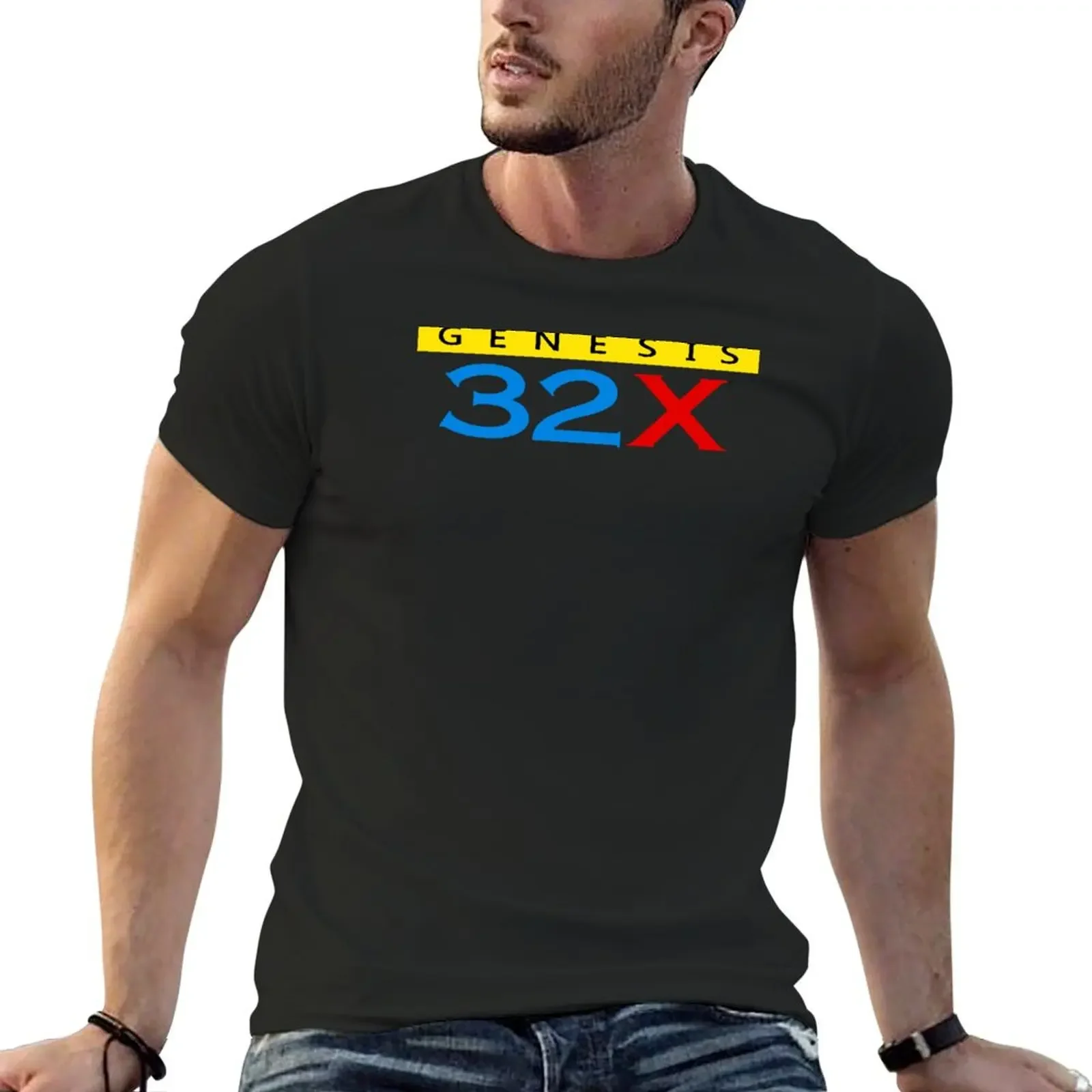 Футболка с логотипом Sega 32X по индивидуальному заказу футболка короткими рукавами