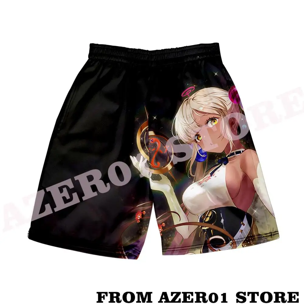 HOLOLIVE VTuber tsukumsana Tsukumo Sana Merch летние женские/мужские с эластичной талией, Милые Пляжные шорты, брюки