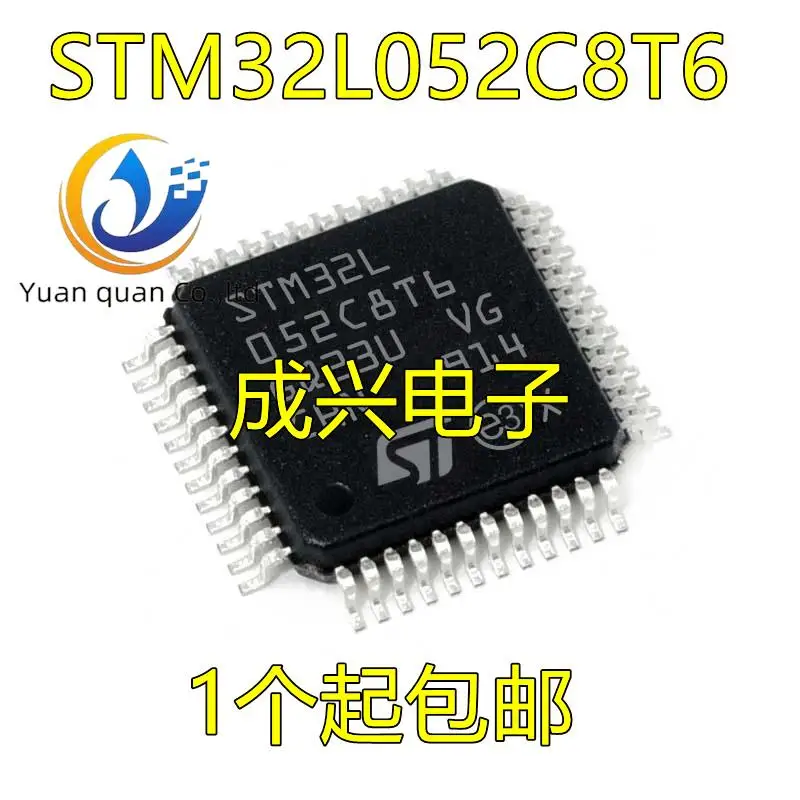 

Микроконтроллер STM32L052C8T6 LQFP48, микроконтроллер с полупроводниковой интегральной микросхемой, 2 шт., оригинал