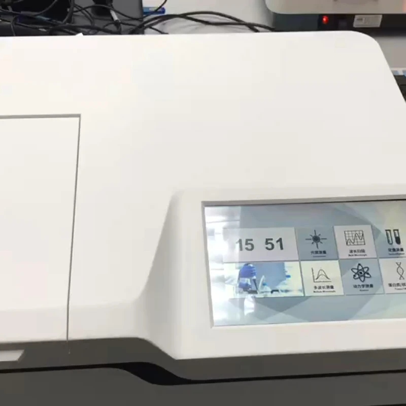 Лабораторный сенсорный экран K7001, однолучевой видимый спектрофотометр с УФ-излучением, 1 Нм, цена, Китай