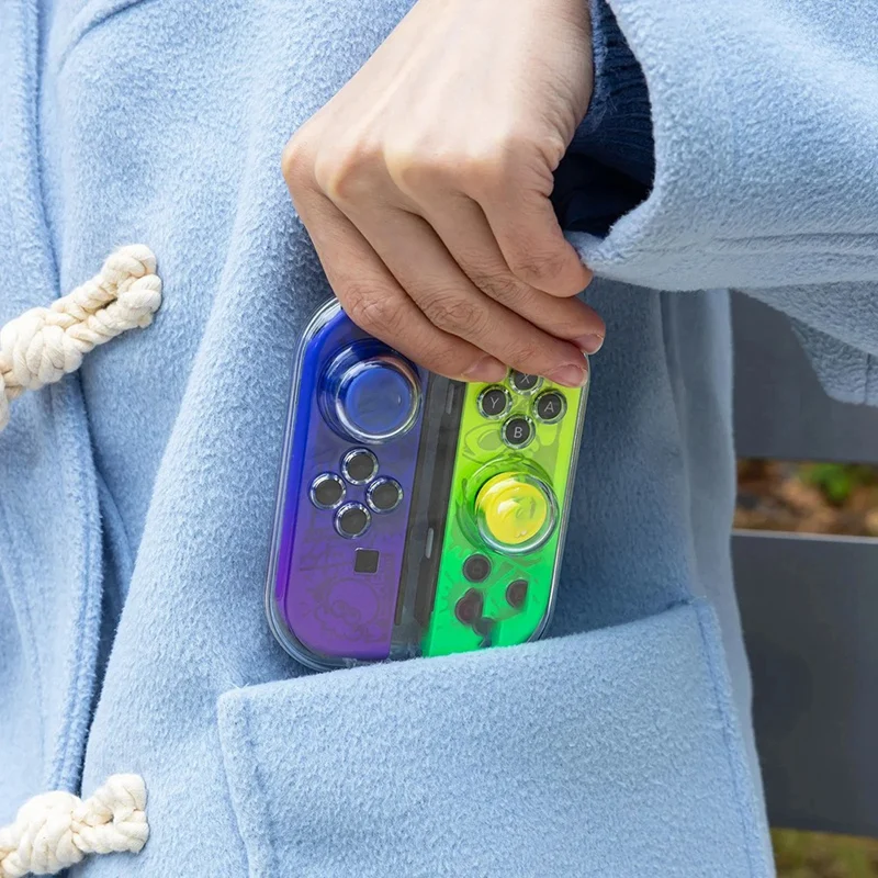 Новая мини-версия ПК прозрачная коробка для хранения Nintendo Switch Joy-Con версия без
