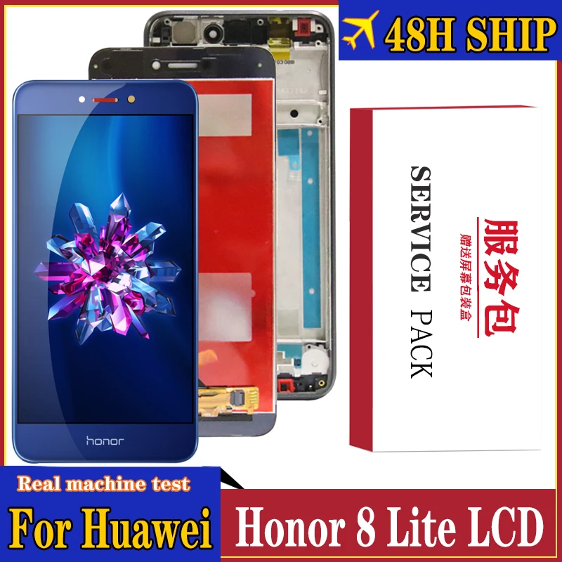 Дисплей с тачскрином для Huawei Honor 8 Lite ЖК-дисплей рамкой и PRA-TL10 оригинал | Мобильные