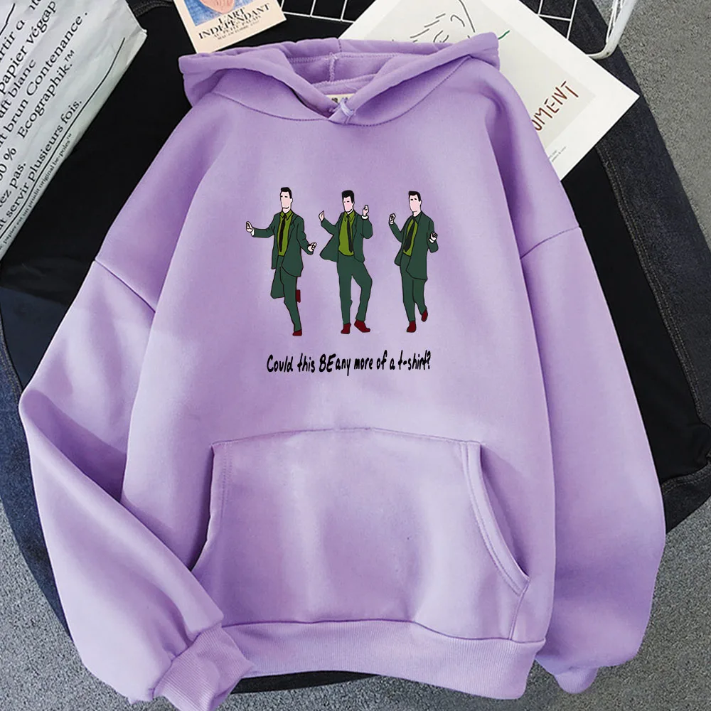 

MatthewPerry Chandler Miss You Hoodies Cartoon Graphic Printing Sweatshirt for Mens Autumn Winter Hooded Pullovers Casual Soft