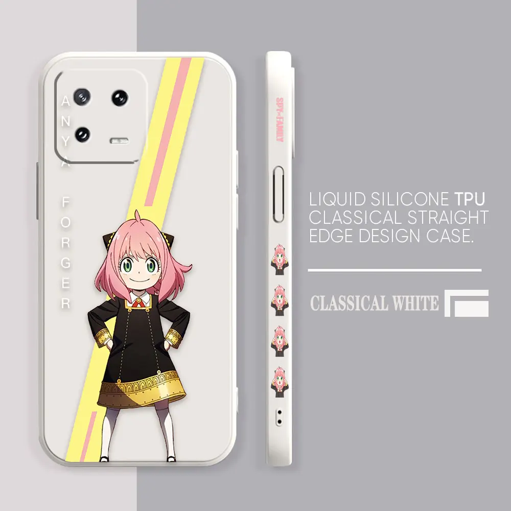 Case For Xiaomi PCOO F3 F4 F5 M3 M4 M5 X3 X4 X5 MIX 3 4 Black Shark 4 5 GT Pro 4G 5G Case Funda Cqoue Shell Capa SPY Family ANYA