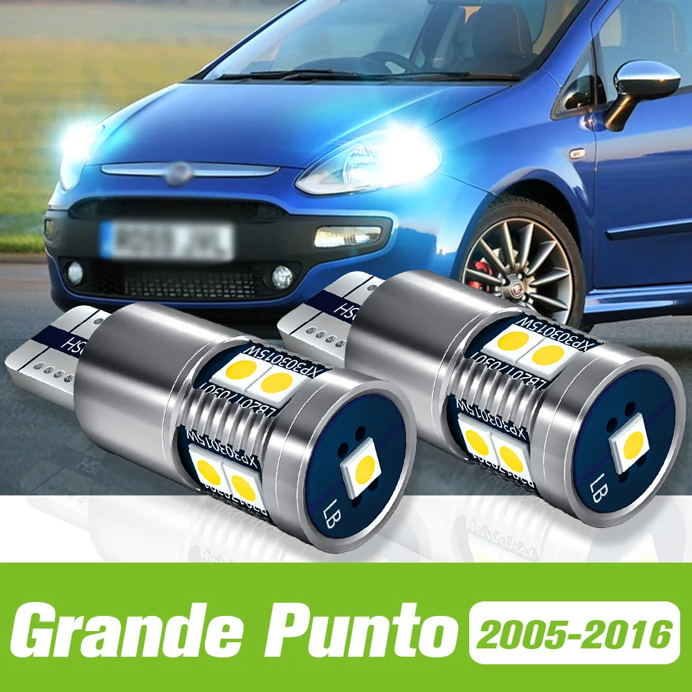 

2pcs For Fiat Grande Punto 2005-2016 LED Parking Light Clearance Lamp 2007 2008 2009 2010 2011 2012 2013 2014 2015 Accessories