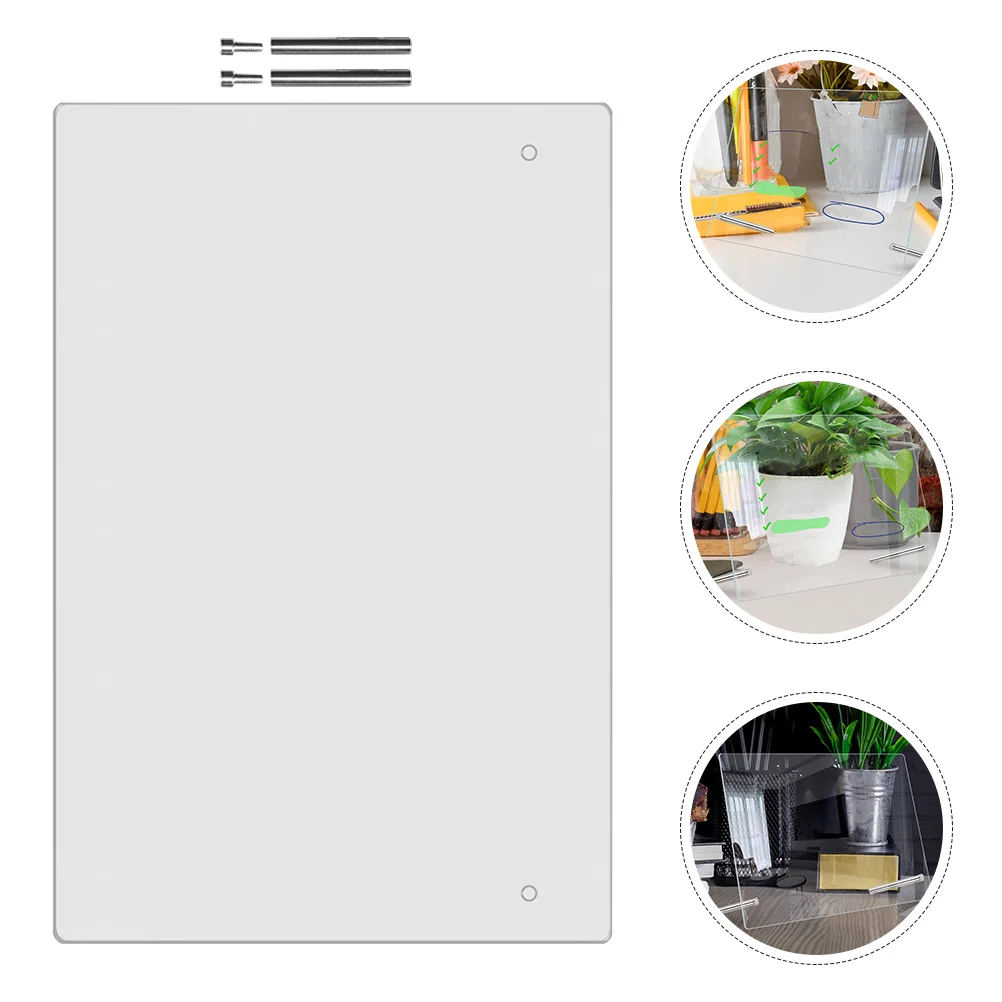 

1 Set School Acrylic Writing Board Modern Memo Board Home Office Memo Board