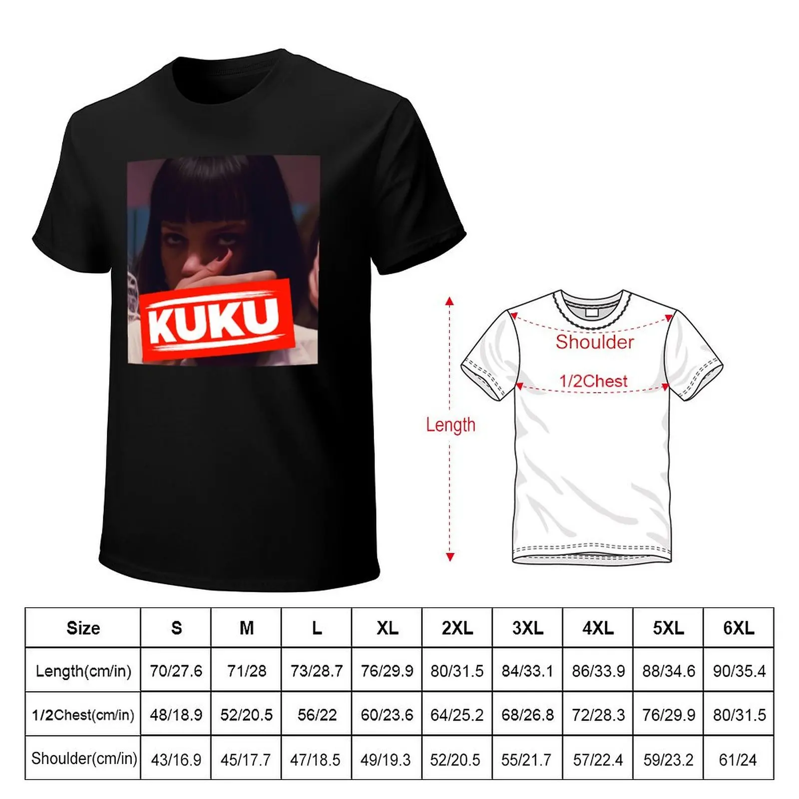 Футболка мужская KUKU