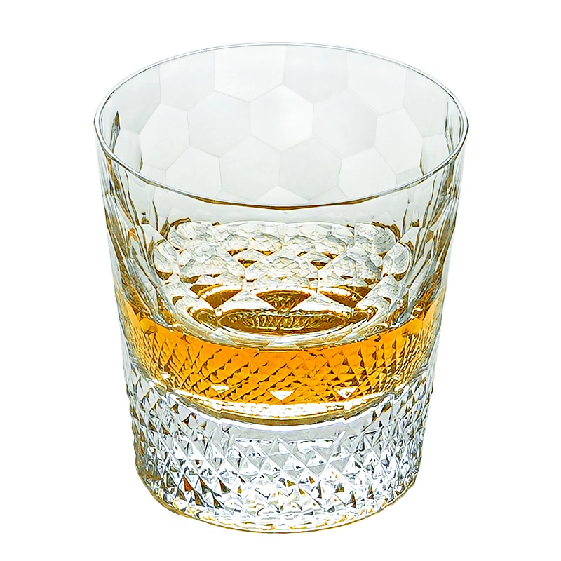 Whiskey Glass Cup Japanese-style Transparent Crystal Beer Glass Luxury Glass Cups Brandy Vodka Cup Multi Pattern Drinkware Gifts