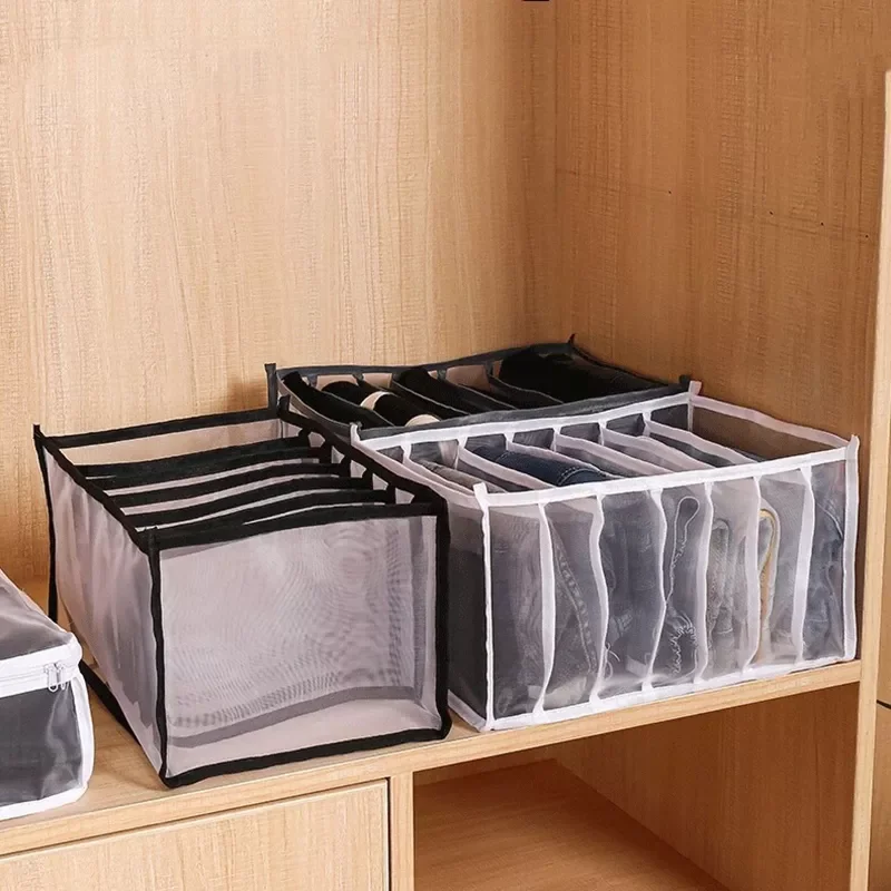 

2023NEW Colors Pants T-Shirt Organizer for Clothes Storage Washable Closet Organizer Drawers Foldable Storage Boxs for Trousers