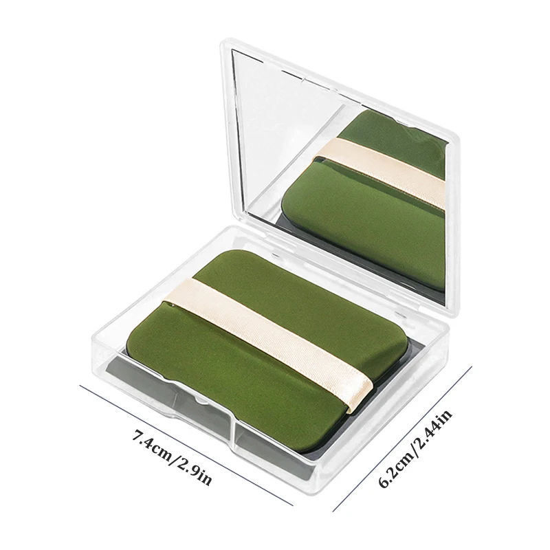 Бумага для промокания бамбукового угля с зеркалом спонж макияжа освежающие