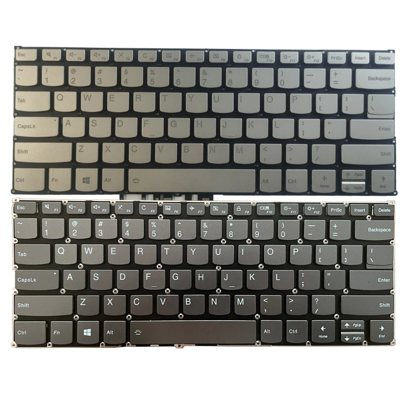 

New US laptop Keyboard for Lenovo 120S 120S-11 120S-11IAP Flex 6-14ARR Flex 6-14IKB gold/gray With backlight