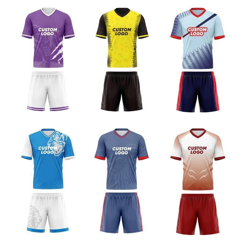 

Пользовательские футбольные Джерси, футбольные Джерси, профессиональная сублимационная быстросохнущая дышащая футбольная рубашка, дешевая Футбольная форма WO-X807