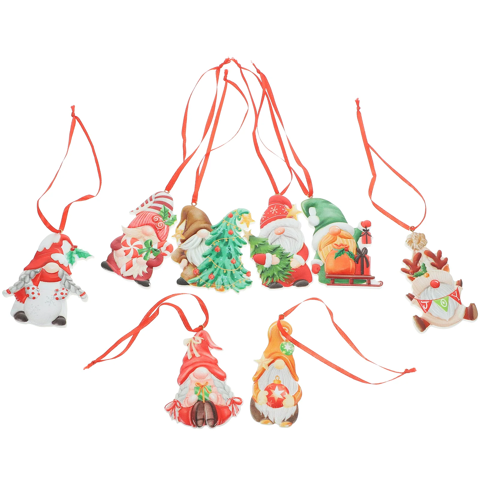 

Gnome Decor Christmas Xmas Party Ornament Tree Hanging Resin Gnomes Ornaments Decorations