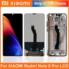 ЖК-дисплей 6,53 дюйма для Xiaomi Redmi Note 8 Pro, экран с рамкой и дигитайзер сенсорной панели для Redmi Note8 Pro, M1906G7I, ЖК-дисплей