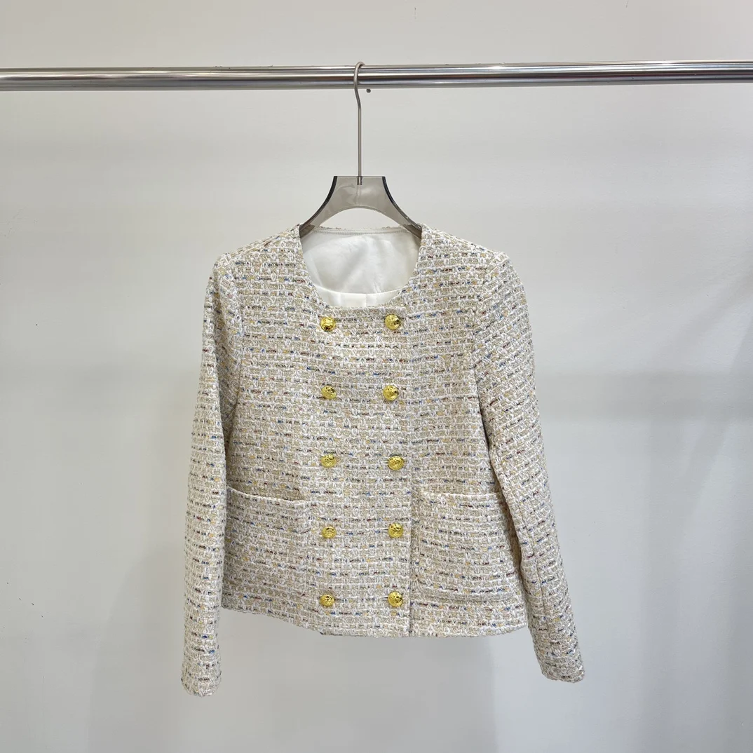 

2023 осень/зима модная новинка Женская одежда двубортное пальто 0912