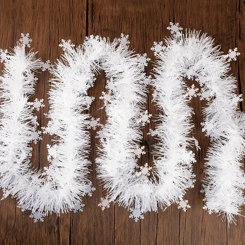 

MOONBIFFY Рождественская снежинка гирлянда 2 метра