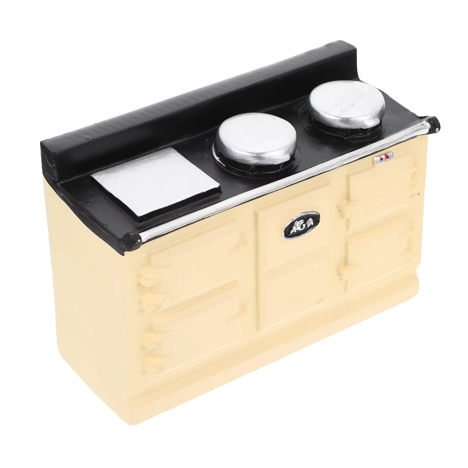 

Miniature Cooking Table Decor Gas Cooktop Kids Outdoor Toys Landscape Adornments