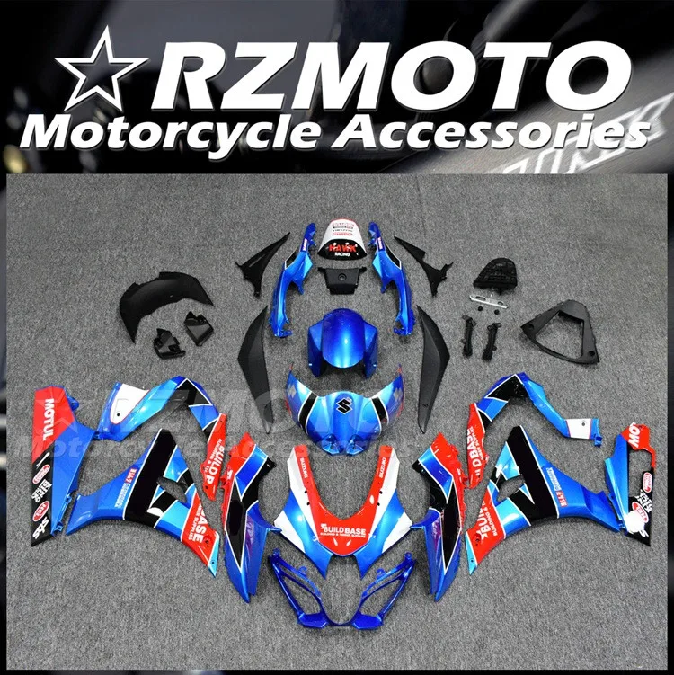 

Новый комплект обтекателей для мотоцикла ABS Подходит для Suzuki GSX-R1000 K17 2017 2018 2019 17 18 19 кузов под заказ синий красный