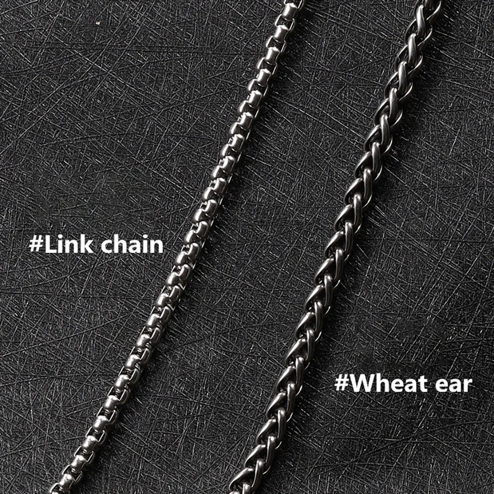 Винтажное ожерелье из нержавеющей стали с подвеской в виде козы