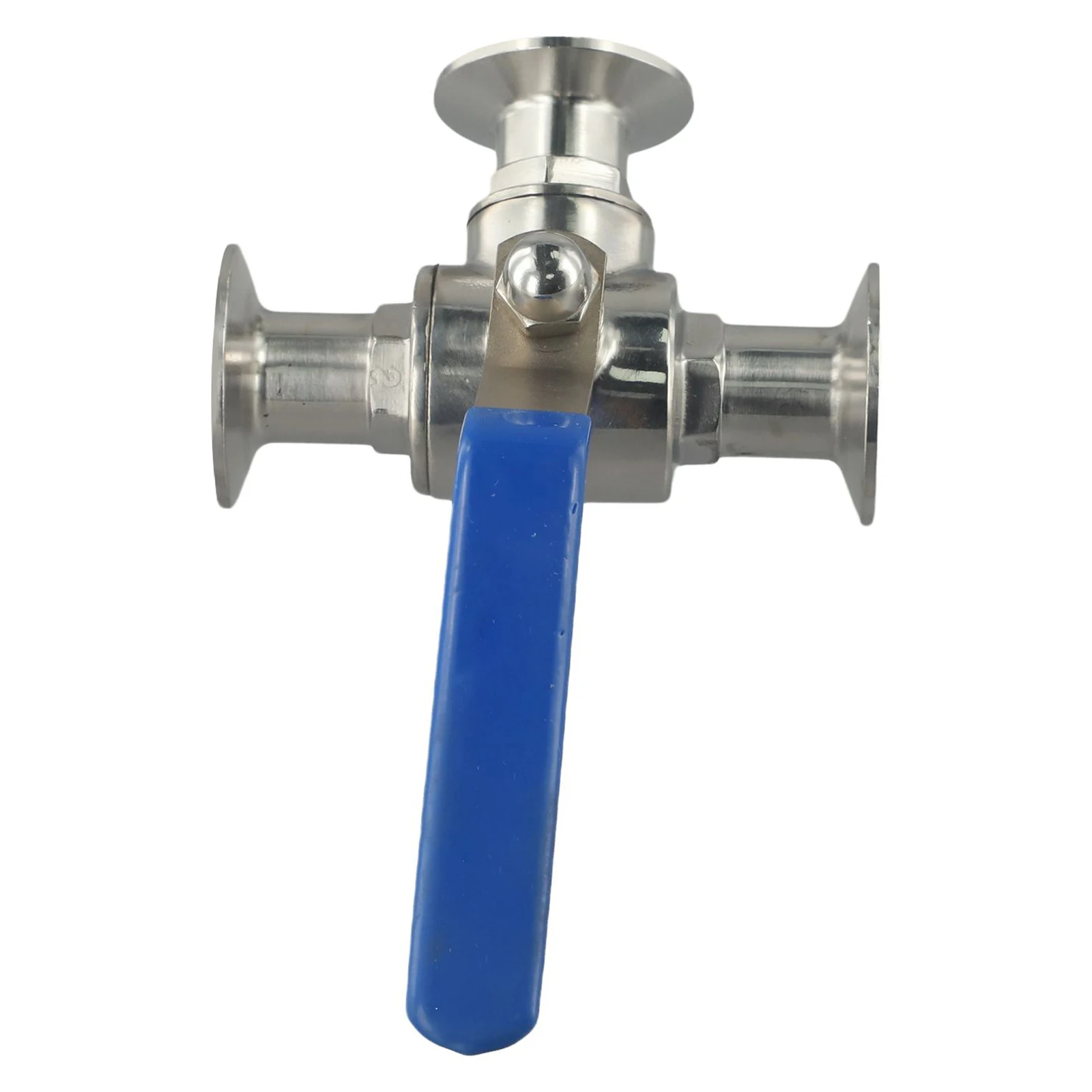 Санитарный шаровой кран из нержавеющей стали 304 3 трехходовых наружный диаметр 1 5