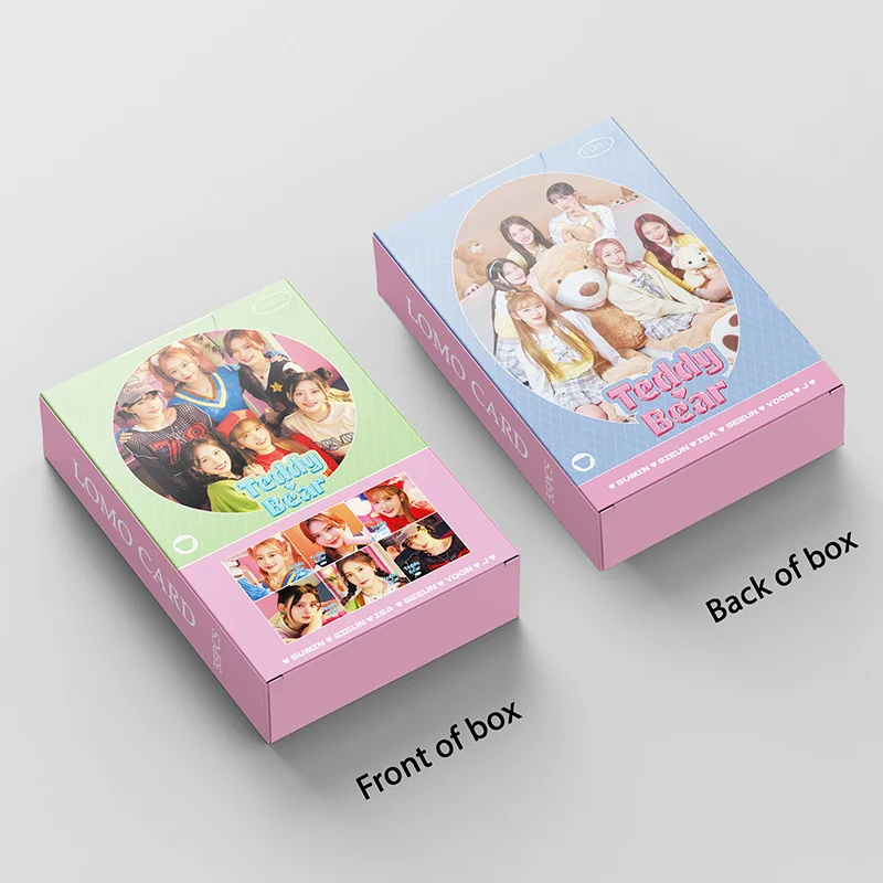 

55pcs/set Kpop Stayc WE HEED LOVE YOUNG-LUV.COM Album Photocards Photo Lomo Cards SEEUN Stayc Postcards For Fans Collection Gift