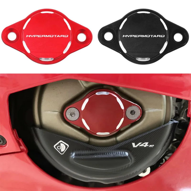 

For DUCATI HYPERMOTAR 939 821 796 1100 EVO SP MULTISTRADA MTS 1200 950 Motorcycle Engine Decoration Cover Alternator Cover Cap
