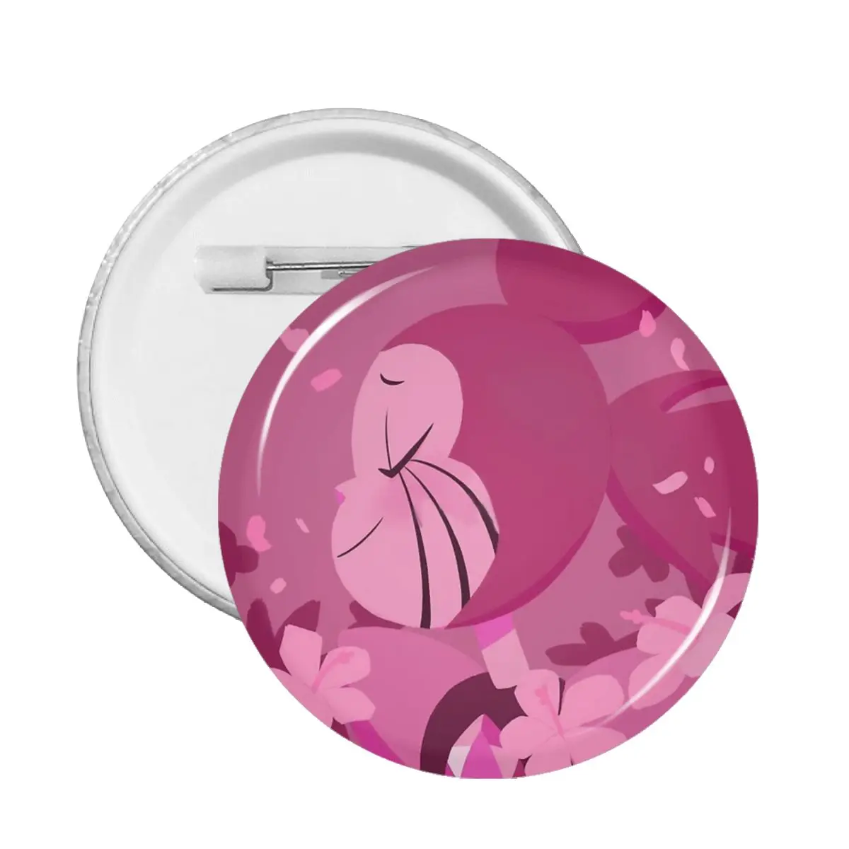 

Pastel Spinel Portrait Steven Universe Garnet Amethyst Pearl Soft Button Pin Customizable BroochFriends Creative Soft Button