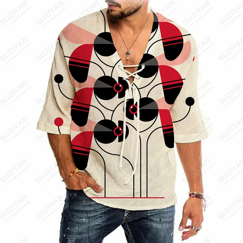 

Harakuju Art Shirt Men 2022 Cheap Clothes Hot Fashion V Neck Plaid Clothing Men'S Features Men'S Shirt Top Solid Color Stylish