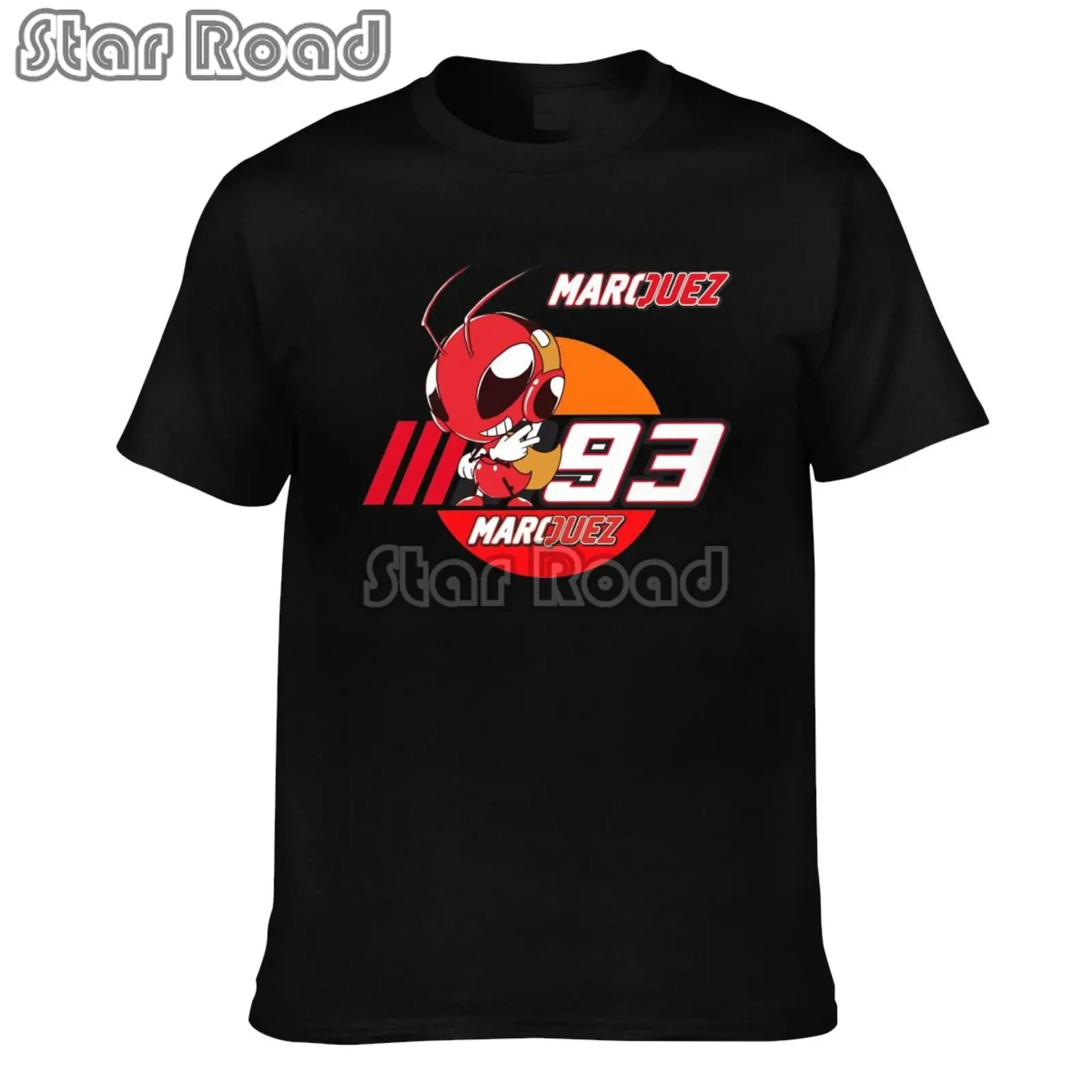 

Marc Mm93 Marquez Fan Art 93 Superbike World Champion Summer T Shirt for Men Motorcycle Superbike High Quality Cotton Shirt