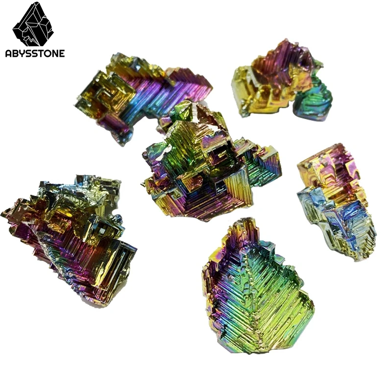

10-30g Bismuth Metal Miner Bismuth Gemstone Reiki Healing Stone Home Decoration Raw Crystals Witchcraft Wicca Car Decor Chakra