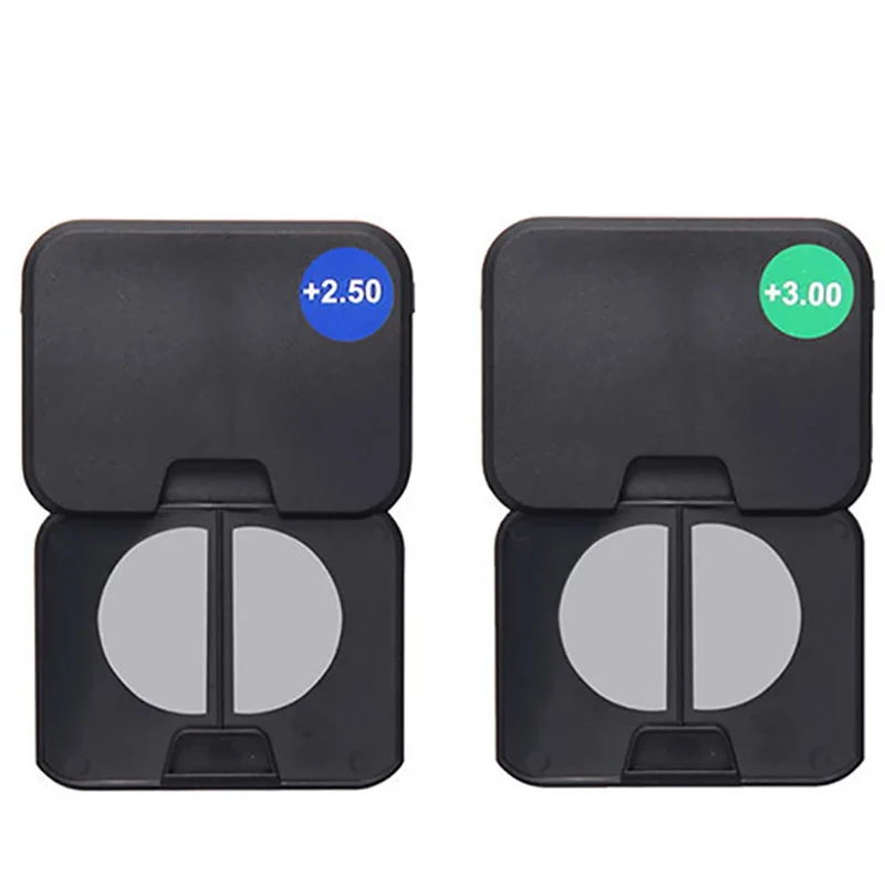 

2 Упаковки Силиконовых Жидких Бифокальных Очков Для Чтения Унисекс Овальной Формы Для Дальнозоркости, Многофункциональные 2,0 2