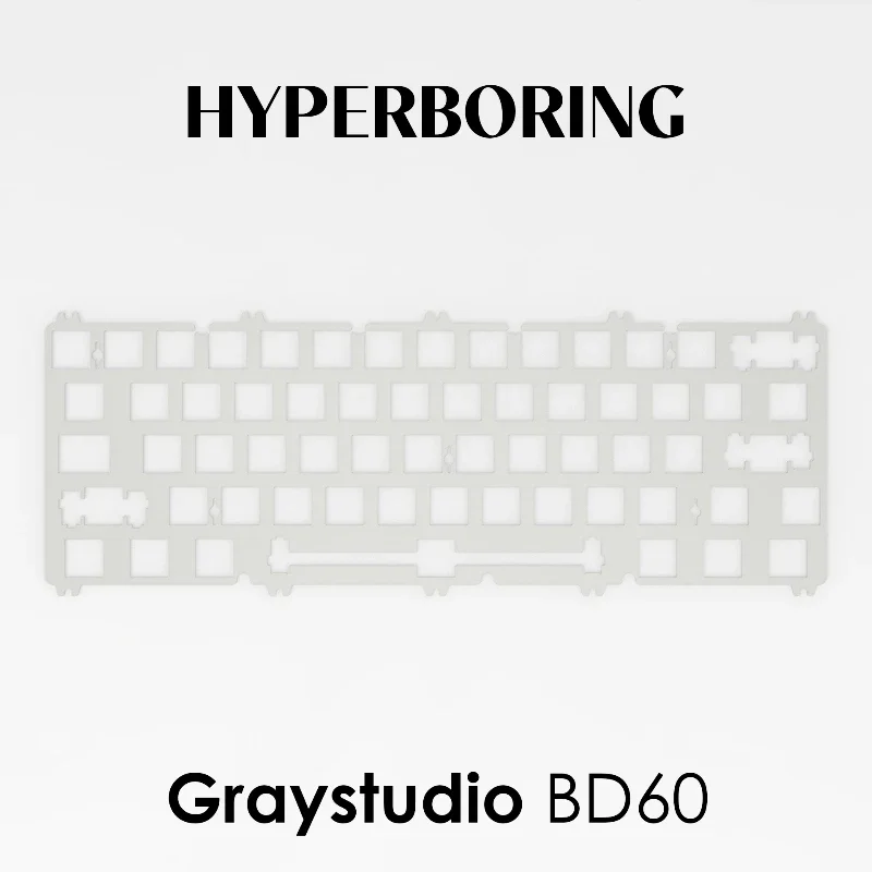 Позиционная пластина Graystudio BD60 аксессуары для механической клавиатуры на заказ