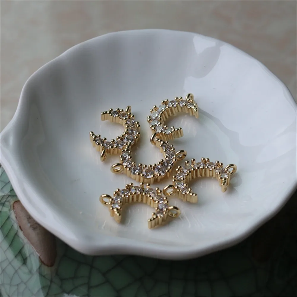 

Аксессуары «сделай сам» для изделий из золота 14 к с большой Луной и внешним диаметром 14 мм