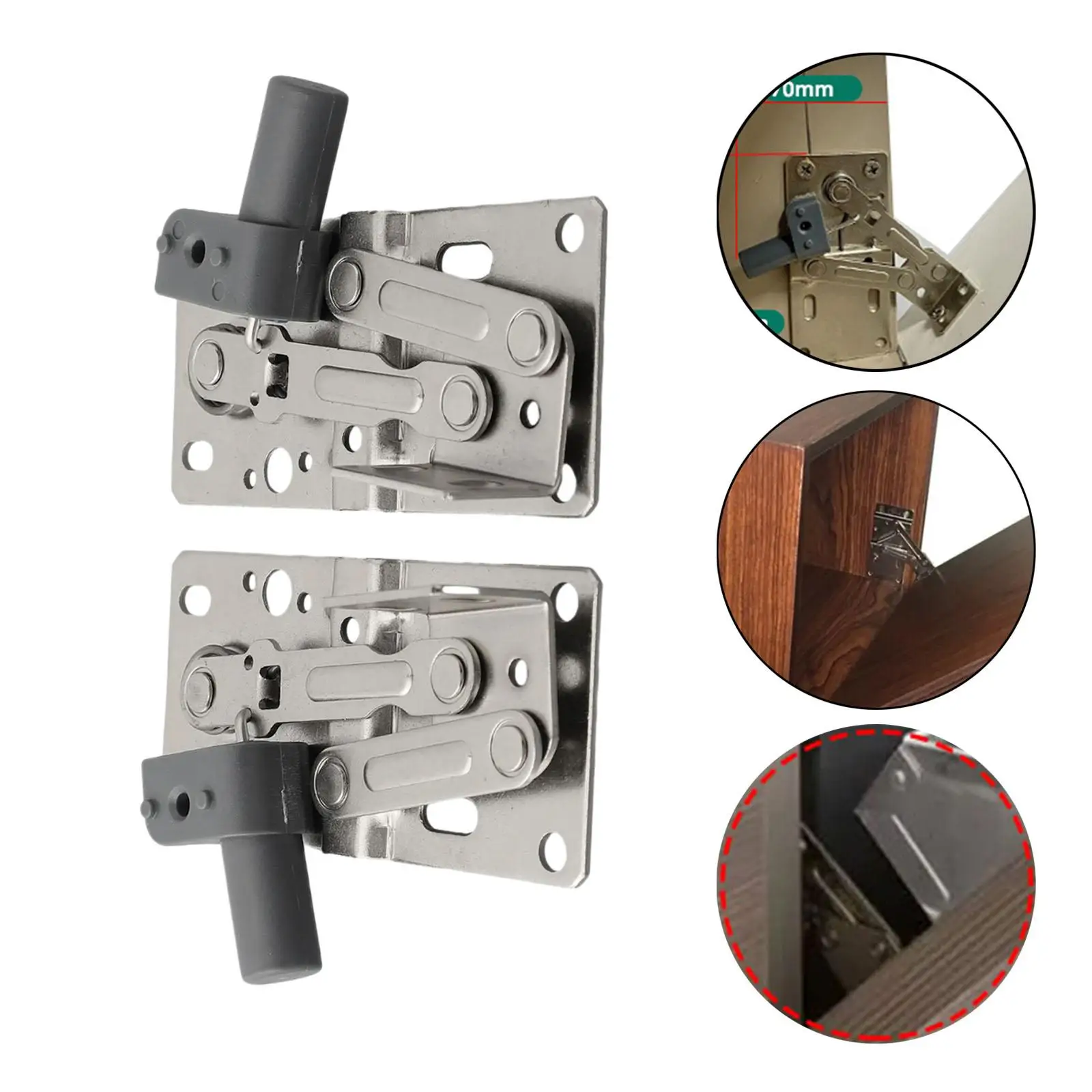 1 пара откидных петель для лотка с мягким закрыванием универсальный аксессуар