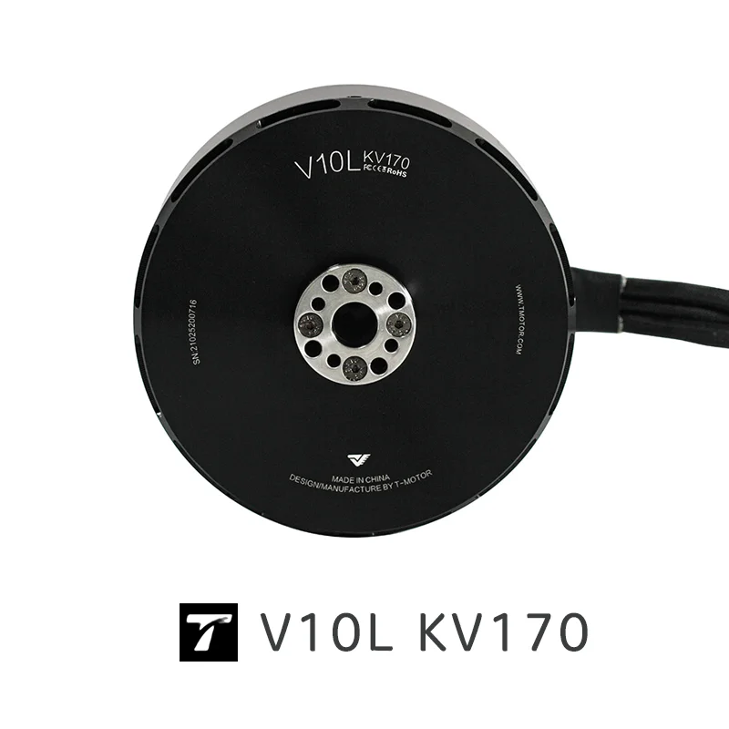 V10L T-MOTOR KV170 двигатель с вертикальным/фиксированным крылом UAV максимальная