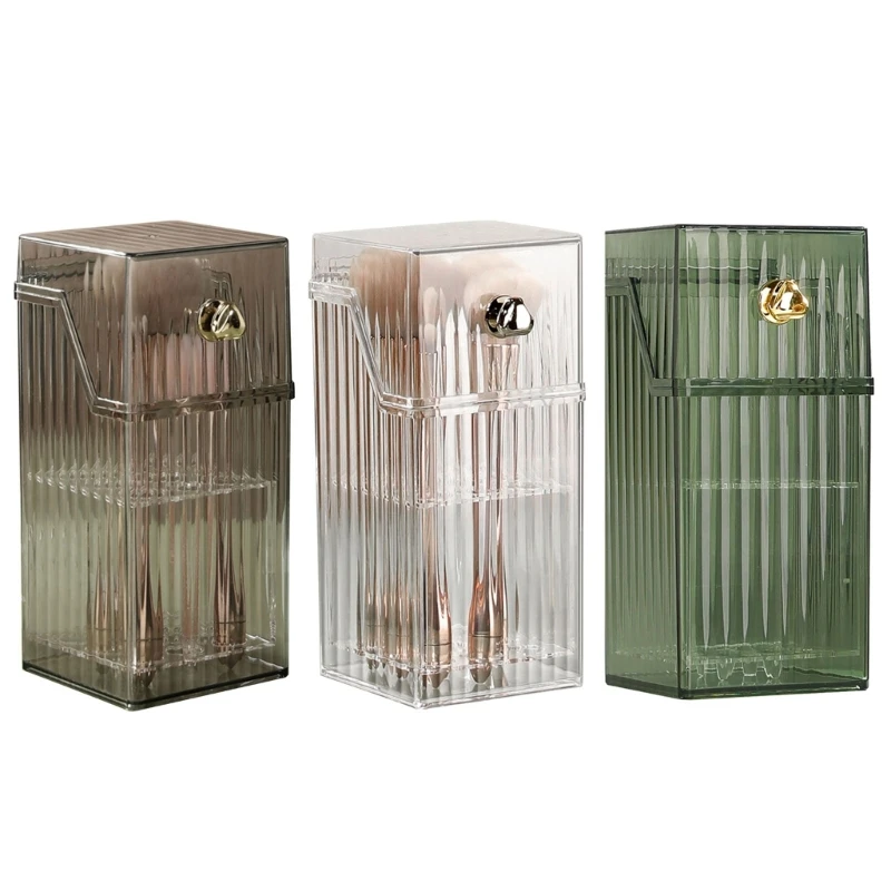 

Держатель для кистей для макияжа, фотобокс, съемные принадлежности для помады, бровей, карандашей, Органайзер