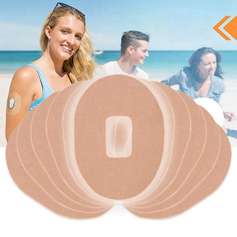 

20 Pcs Sensor Patches Waterproof Easy To Use For Swimming Showers Long Lasting Freestyle Adhesive Patches
