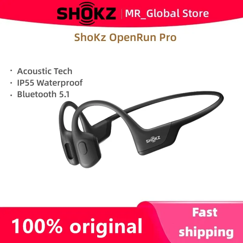 SHOKZ-auriculares de conducción ósea S810, audífonos Openrun Pro inalámbricos con...