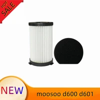 hepa filtro para moosoo d600 d601 com fio aspirador de p%c3%b3 parte filtro hepa elemento