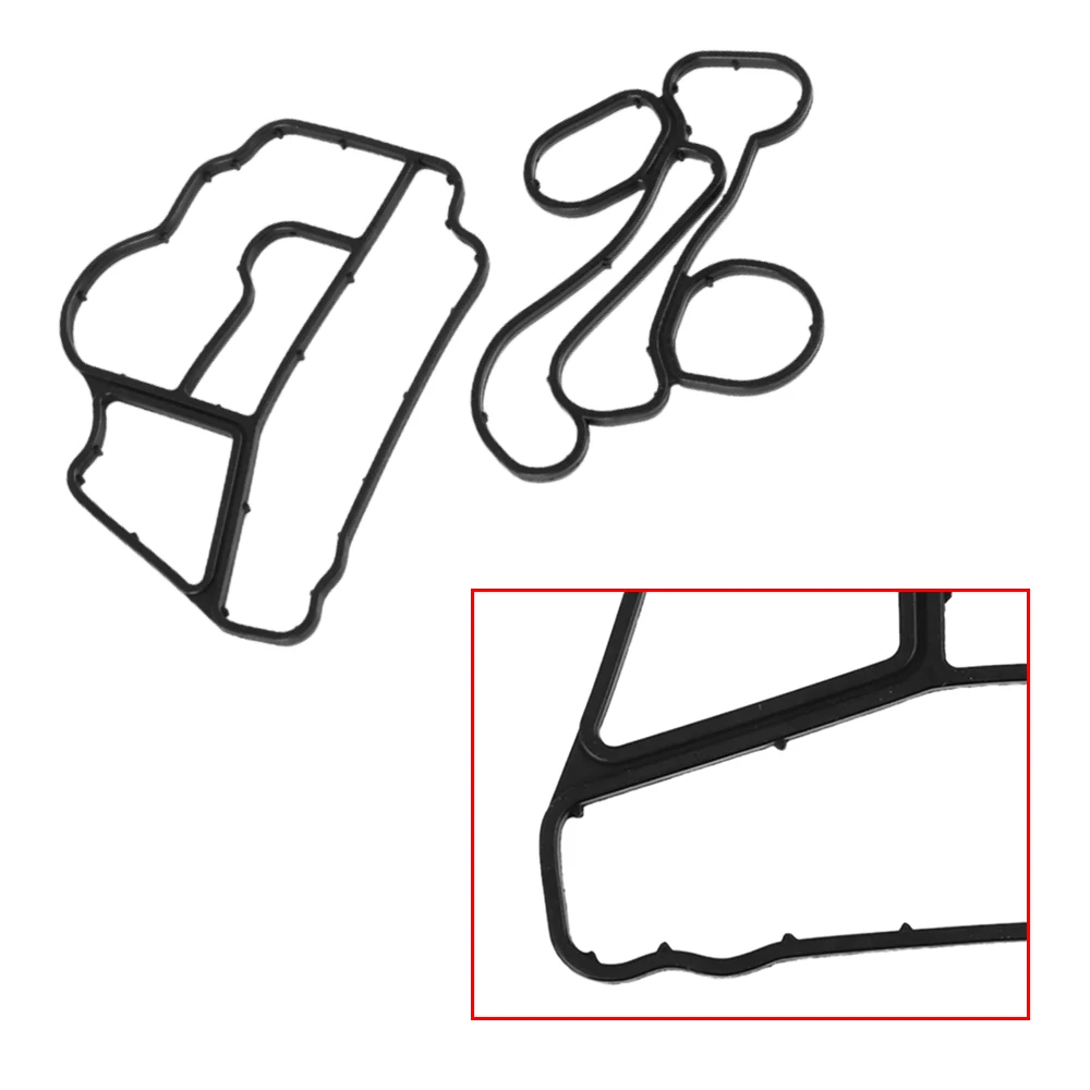 2 шт. прокладка масляного радиатора подходит для Mercedes Benz W204 W211 W209 W203 R171 A 2711840080