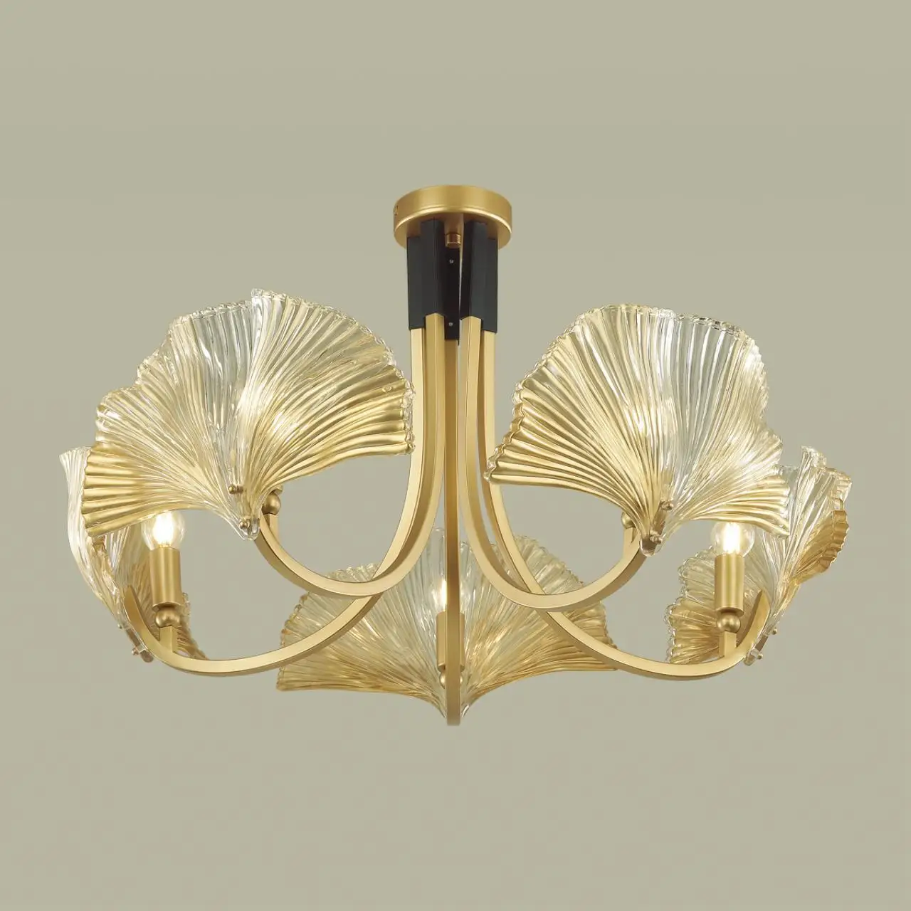 chandelier pendant odeon light ventaglio 4870/5 e14 200 w for home lighting lamps and interior lights wall sconce accessories spot in the bedroom |
