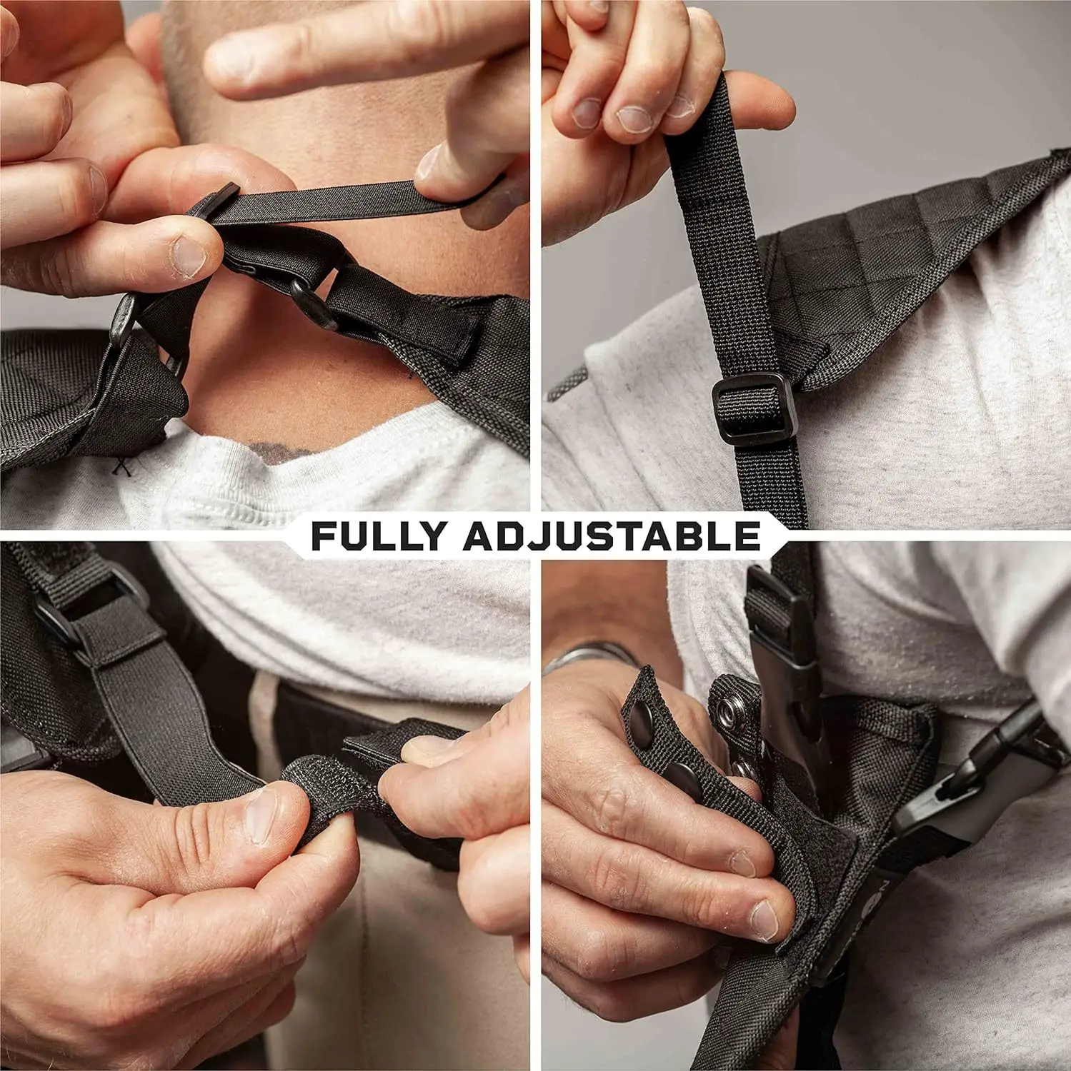 Универсальная тактическая наплечная кобура G19 23 32 37 38 SIG P226 P229 P250 XD XDS XDM Кожаная