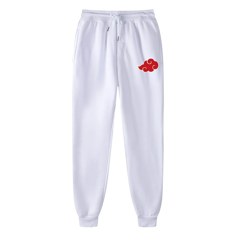 

Autumn and Winter Men's Trousers Fashion Anime Printing Fleece Hip-Hop Sweatpants Casual Jogging Fitness Sports Pants S-4XL